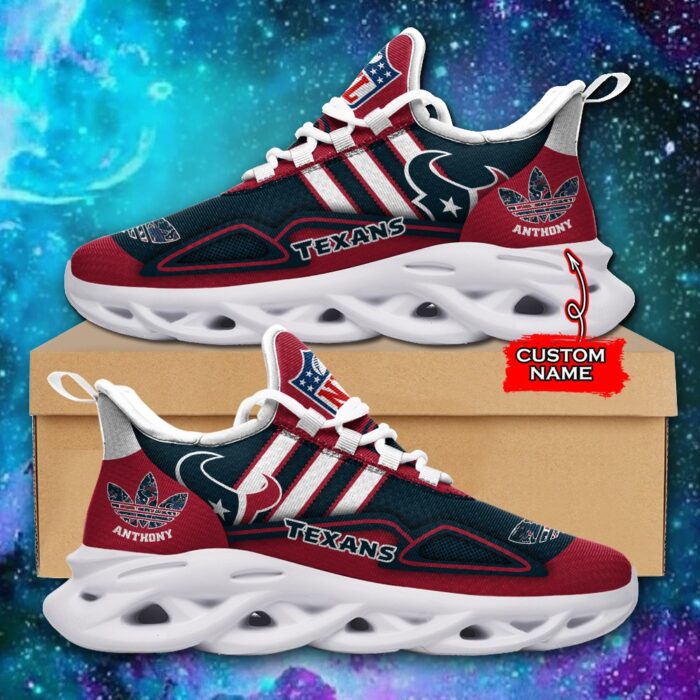 NFL Houston Texans Max Soul Sneaker Custom Name Ver 4