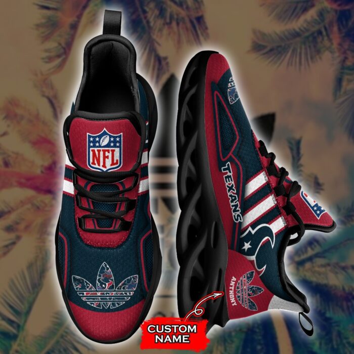 NFL Houston Texans Max Soul Sneaker Custom Name Ver 4