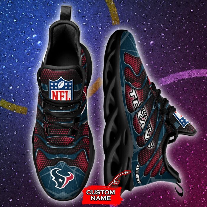 NFL Houston Texans Max Soul Sneaker Custom Name Ver 5