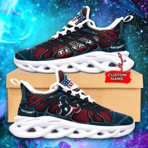 NFL Houston Texans Max Soul Sneaker Custom Name Ver 5