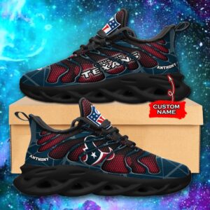 NFL Houston Texans Max Soul Sneaker Custom Name Ver 5