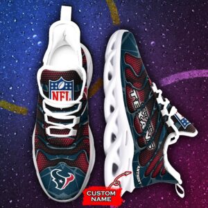 NFL Houston Texans Max Soul Sneaker Custom Name Ver 6