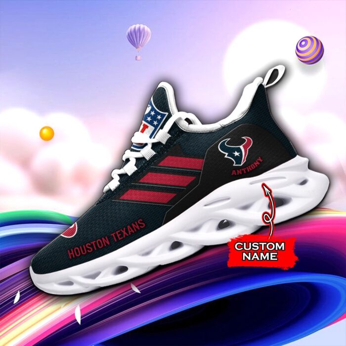 NFL Houston Texans Max Soul Sneaker Custom Name Ver 7