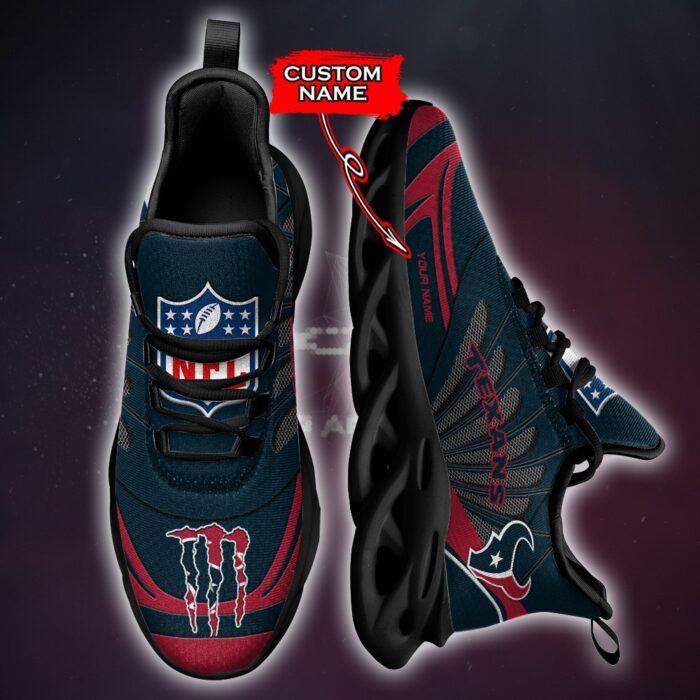 NFL Houston Texans Max Soul Sneaker Custom Name Ver 8