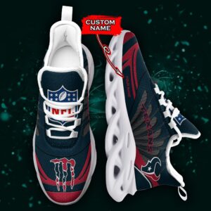 NFL Houston Texans Max Soul Sneaker Custom Name Ver 8