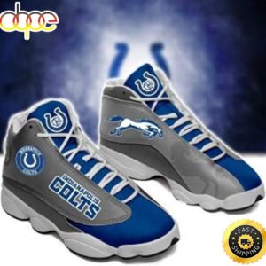 NFL Indianapolis Colts Air Jordan 13 Shoes V2