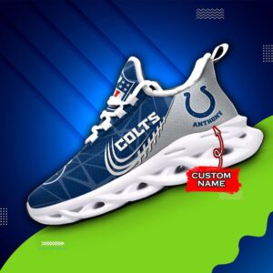 NFL Indianapolis Colts Max Soul Sneaker Custom Name Ver 3