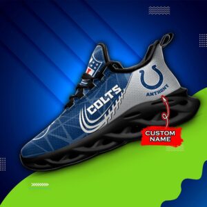 NFL Indianapolis Colts Max Soul Sneaker Custom Name Ver 3