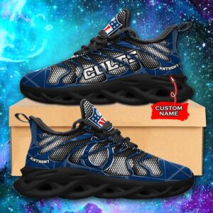 NFL Indianapolis Colts Max Soul Sneaker Custom Name Ver 5