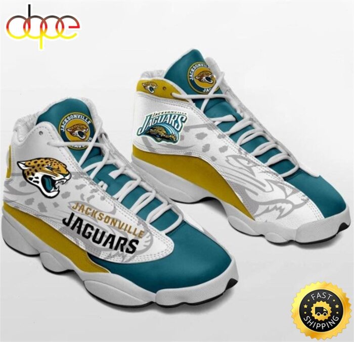 NFL Jacksonville Jaguars Air Jordan 13 Shoes