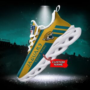 NFL Jacksonville Jaguars Max Soul Sneaker Custom Name 40M12