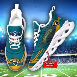 NFL Jacksonville Jaguars Max Soul Sneaker Custom Name 62M12