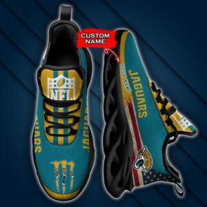 NFL Jacksonville Jaguars Max Soul Sneaker Custom Name Pod 42 M1RTT