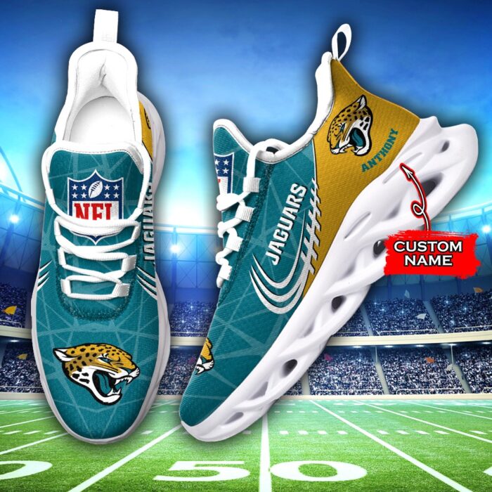 NFL Jacksonville Jaguars Max Soul Sneaker Custom Name Ver 3