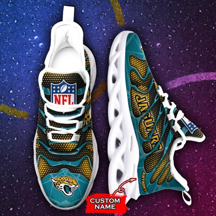 NFL Jacksonville Jaguars Max Soul Sneaker Custom Name Ver 6