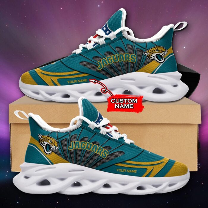 NFL Jacksonville Jaguars Max Soul Sneaker Custom Name Ver 8