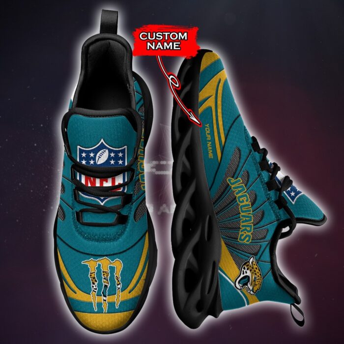 NFL Jacksonville Jaguars Max Soul Sneaker Custom Name Ver 8