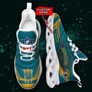 NFL Jacksonville Jaguars Max Soul Sneaker Custom Name Ver 8