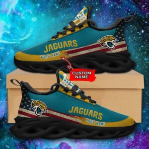 NFL Jacksonville Jaguars Max Soul Sneaker Monster Custom Name 42M12