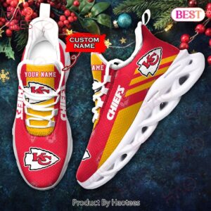 NFL Kansas City Chiefs Max Soul Sneaker Custom Name