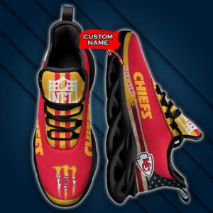 NFL Kansas City Chiefs Max Soul Sneaker Custom Name Pod 42 M1RTT