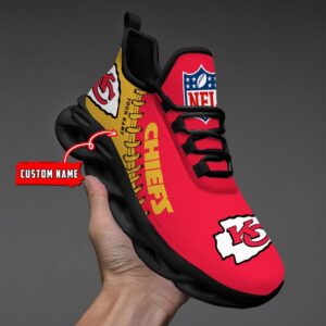 NFL Kansas City Chiefs Max Soul Sneaker Custom Name Ver 1