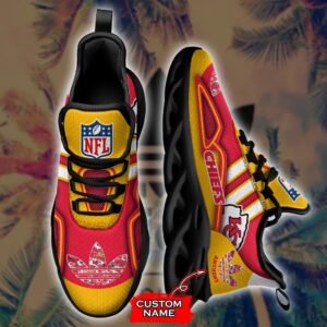 NFL Kansas City Chiefs Max Soul Sneaker Custom Name Ver 4