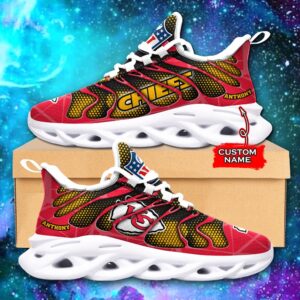 NFL Kansas City Chiefs Max Soul Sneaker Custom Name Ver 5