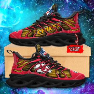 NFL Kansas City Chiefs Max Soul Sneaker Custom Name Ver 5