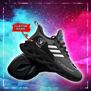 NFL Las Vegas Raiders Max Soul Sneaker Custom Name Ver 7