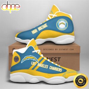 NFL Los Angeles Chargers Air Jordan 13 Shoes