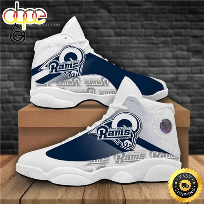 NFL Los Angeles Rams Air Jordan 13 Shoes