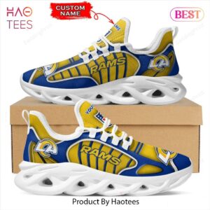 NFL Los Angeles Rams Blue Mix Gold Max Soul Shoes