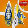 NFL Los Angeles Rams Custom Name Number Hot Trending Max Soul Shoes