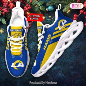 NFL Los Angeles Rams Max Soul Sneaker Custom Name