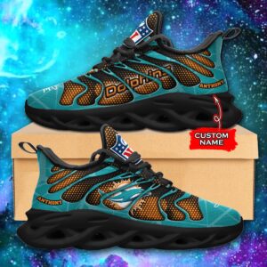 NFL Miami Dolphins Max Soul Sneaker Custom Name Ver 5