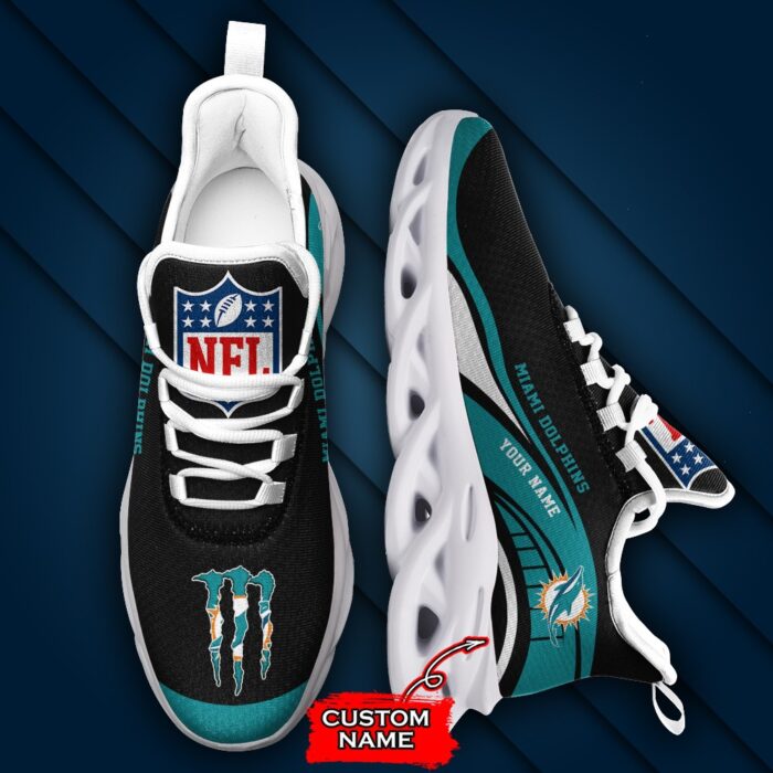 NFL Miami Dolphins Max Soul Sneaker Pod 41 M1HTN