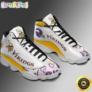 NFL Minnesota Vikings Air Jordan 13 Shoes