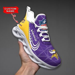 NFL Minnesota Vikings Max Soul Sneaker Custom Name Ver 3