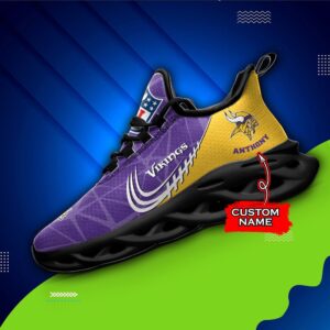 NFL Minnesota Vikings Max Soul Sneaker Custom Name Ver 3