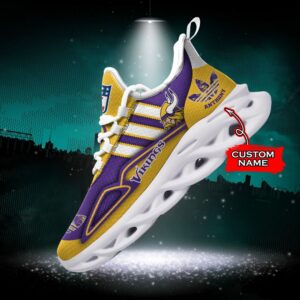 NFL Minnesota Vikings Max Soul Sneaker Custom Name Ver 4