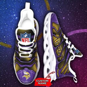 NFL Minnesota Vikings Max Soul Sneaker Custom Name Ver 5