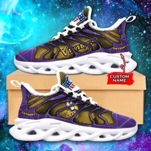 NFL Minnesota Vikings Max Soul Sneaker Custom Name Ver 5