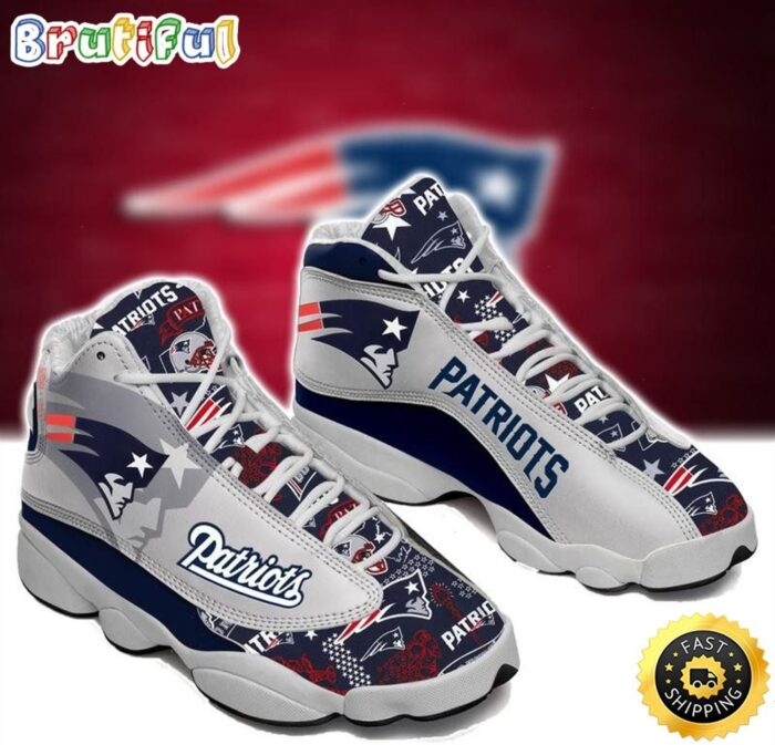 NFL New England Patriots Air Jordan 13 Shoes V4