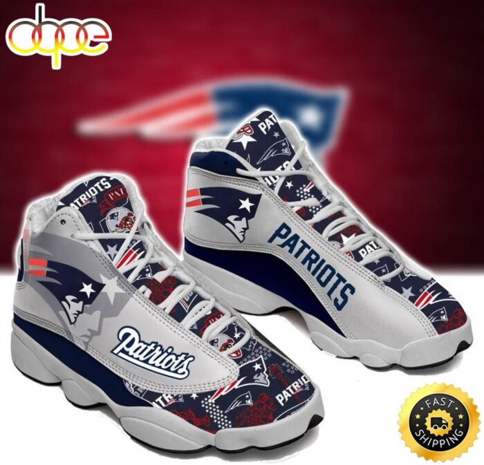 NFL New England Patriots Air Jordan 13 Shoes V4