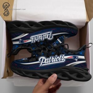 NFL New England Patriots Dark Blue Max Soul Shoes V10