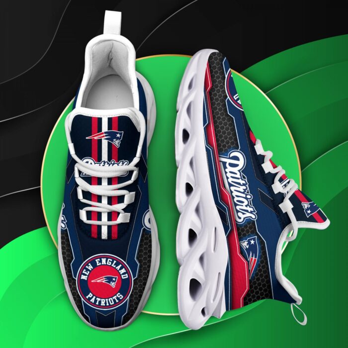 NFL New England Patriots Dark Blue Max Soul Shoes V2