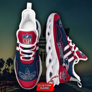 NFL New England Patriots Max Soul Sneaker Custom Name Ver 4