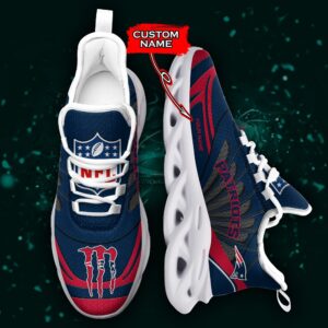 NFL New England Patriots Max Soul Sneaker Custom Name Ver 8