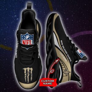 NFL New Orleans Saints Max Soul Sneaker Pod 41 M1HTN